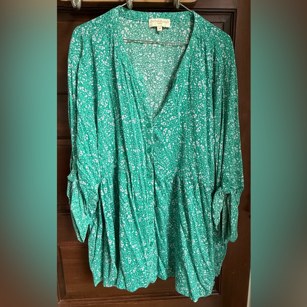 Women’s Cynthia Rowley plus size 3x top. - Picture 8 of 11